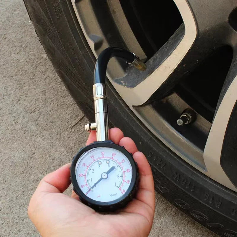 Precision Tire Gauge: High-Pressure