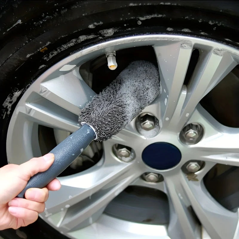 Microfiber Wheel Cleaning Brush