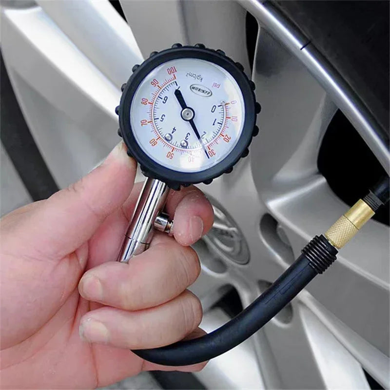 Precision Tire Gauge: High-Pressure
