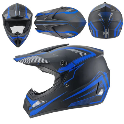 Orange Off-Road Safety Helmet
