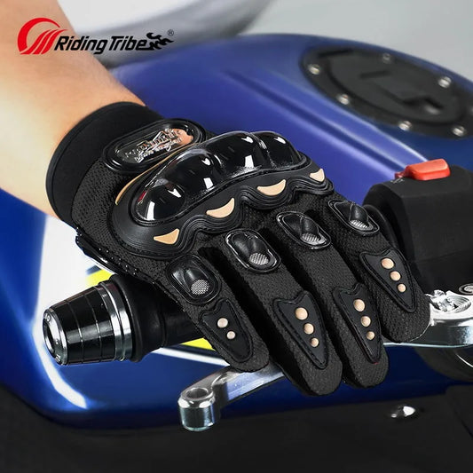 Racing Motorcycle Gloves with Protection