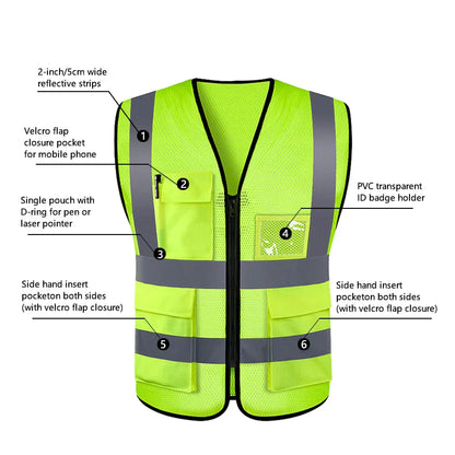 Glow Vest for Nighttime Outdoor