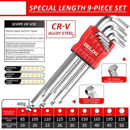Precision Hex Wrench Set