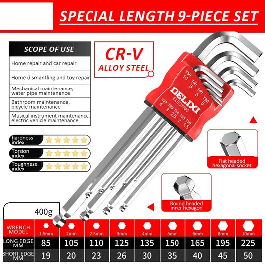 Precision Hex Wrench Set