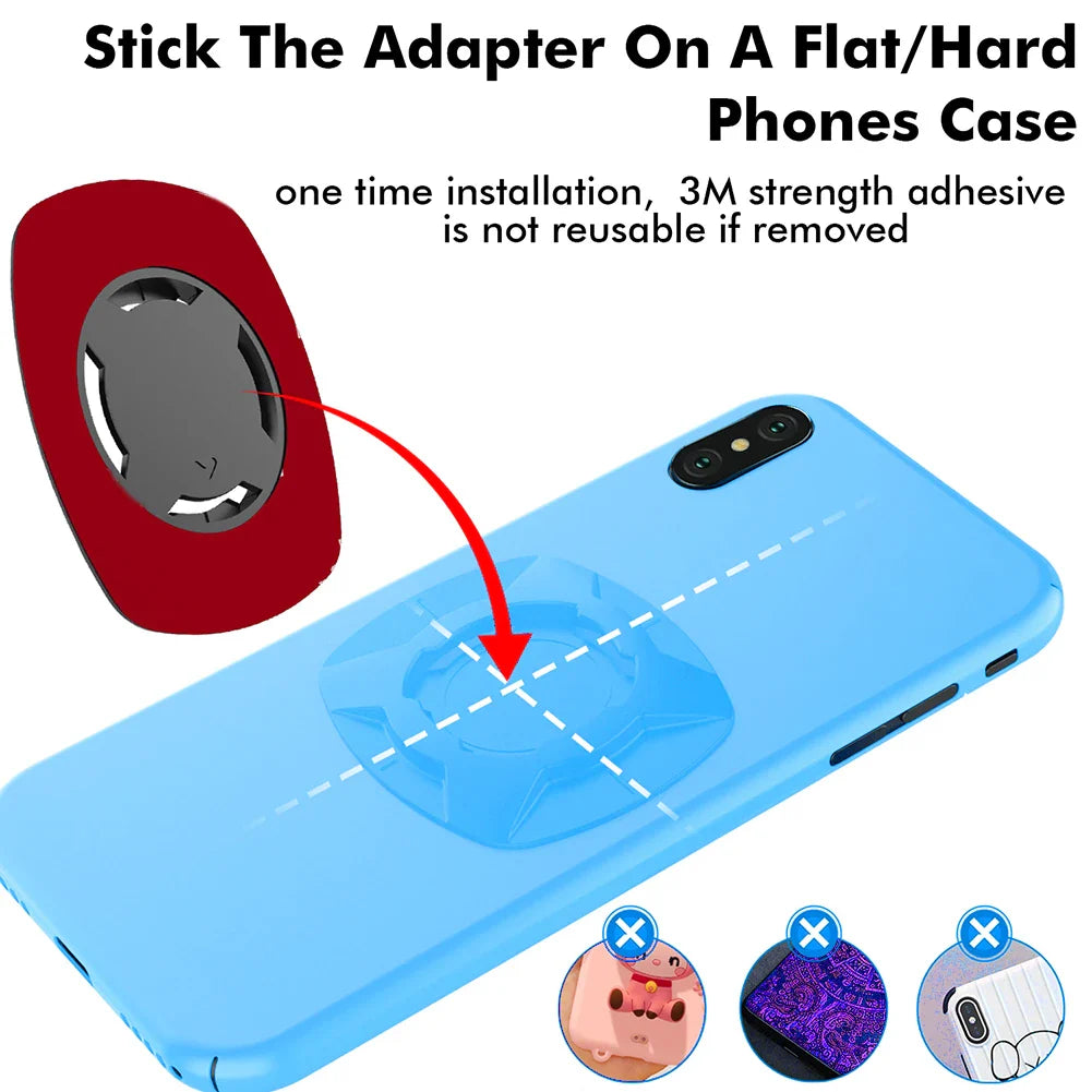 Shock-absorbing Motorcycle Phone Mount