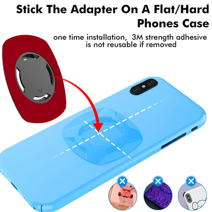Shock-absorbing Motorcycle Phone Mount