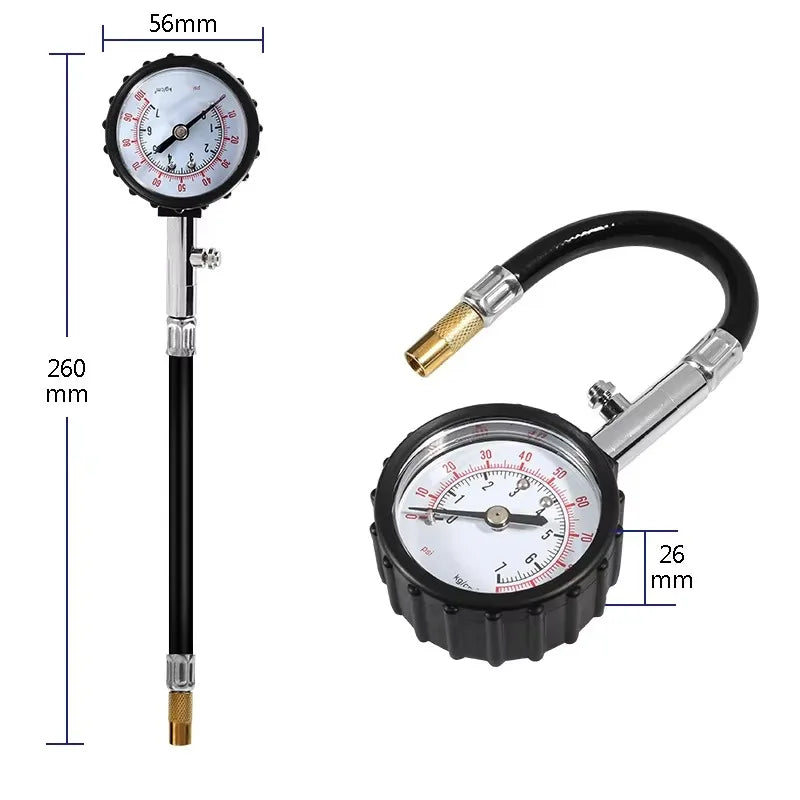 Precision Tire Gauge: High-Pressure