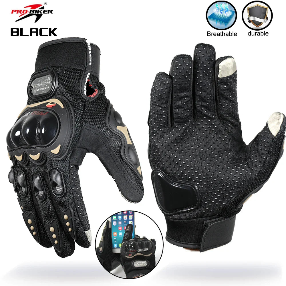 Racing Motorcycle Gloves with Protection