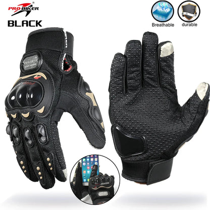 Racing Motorcycle Gloves with Protection