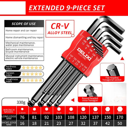 Precision Hex Wrench Set