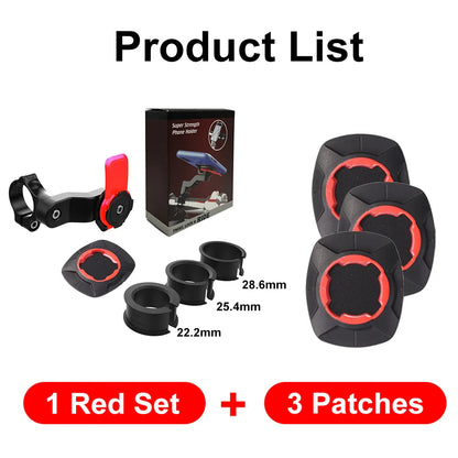 Shock-absorbing Motorcycle Phone Mount