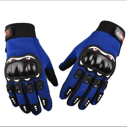 Knight Racing Full Finger Gloves