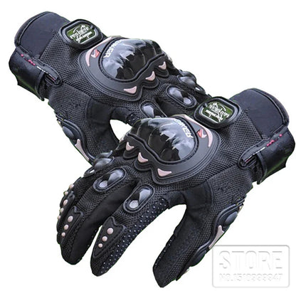 Racing Motorcycle Gloves with Protection