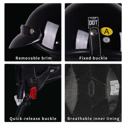 Rider's Electric Helmet: Unisex Protection