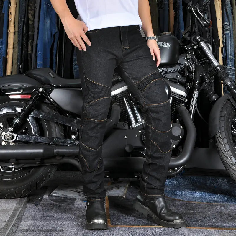 Ride-Ready Moto Jeans