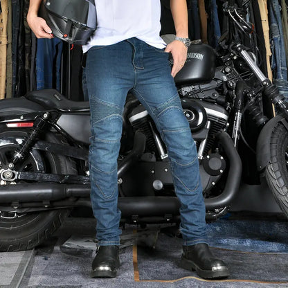 Ride-Ready Moto Jeans
