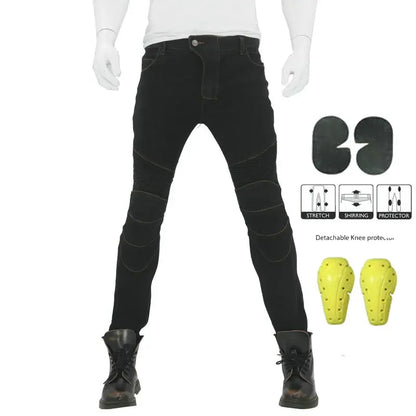Ride-Ready Moto Jeans