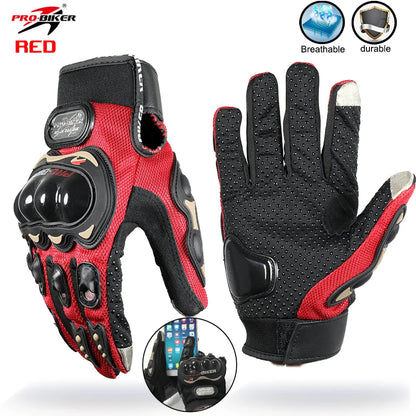 Racing Motorcycle Gloves with Protection