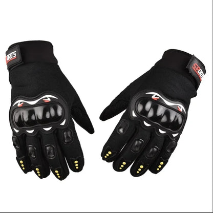 Knight Racing Full Finger Gloves