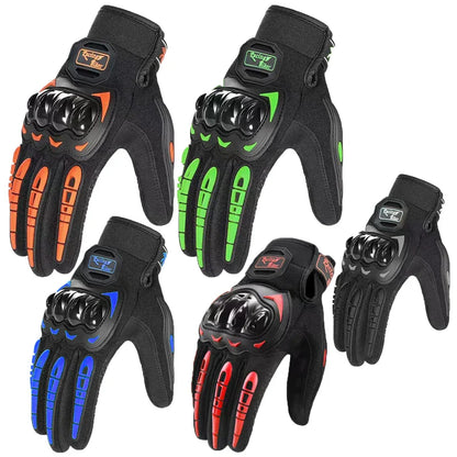 Breathable Full Finger Motorcycle Gloves