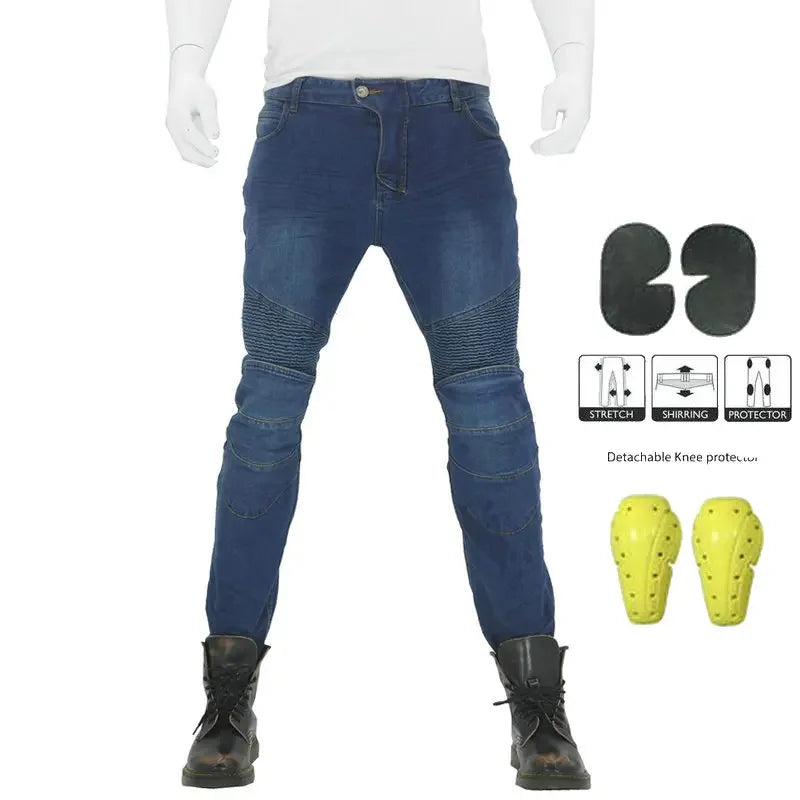 Ride-Ready Moto Jeans