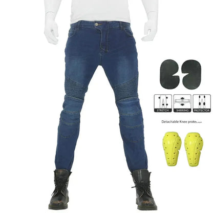 Ride-Ready Moto Jeans