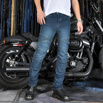 Ride-Ready Moto Jeans