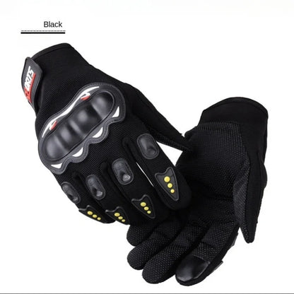 Knight Racing Full Finger Gloves