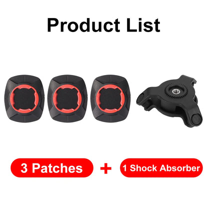 Shock-absorbing Motorcycle Phone Mount