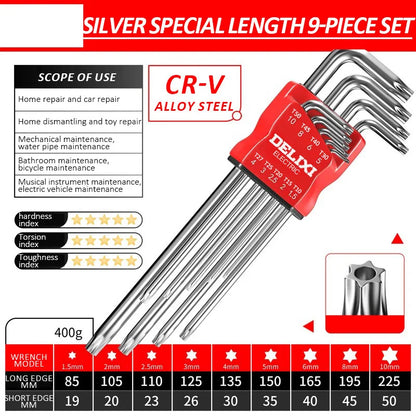 Precision Hex Wrench Set