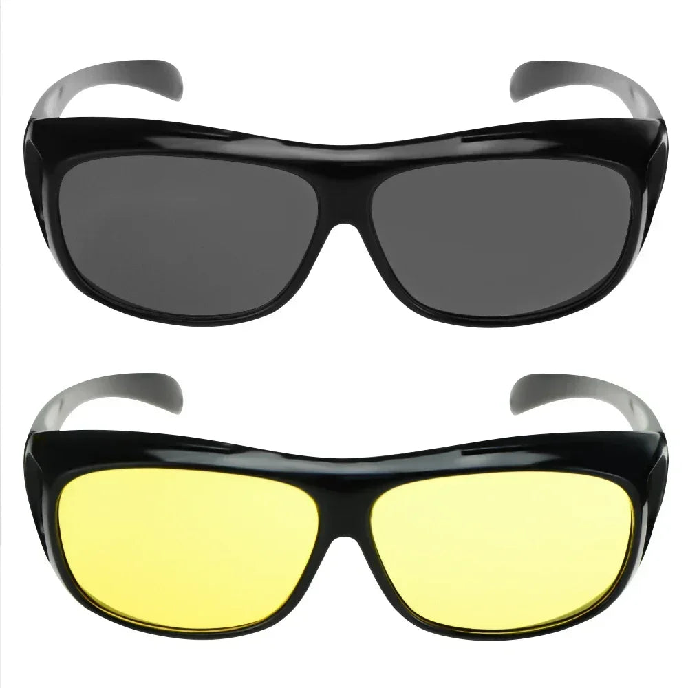 Night-Vision Car Anti-Glare Night Motorcycle Protective UV400 Drivers Goggles Eyes Sunglasses Polarized Driving Glasses