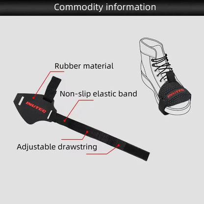 Motorcycle Shift Pad Gear Shoe Cover Durable Light Weight Rubber Boot Shoe Protector Adjustable Riding motorcycle Accessories