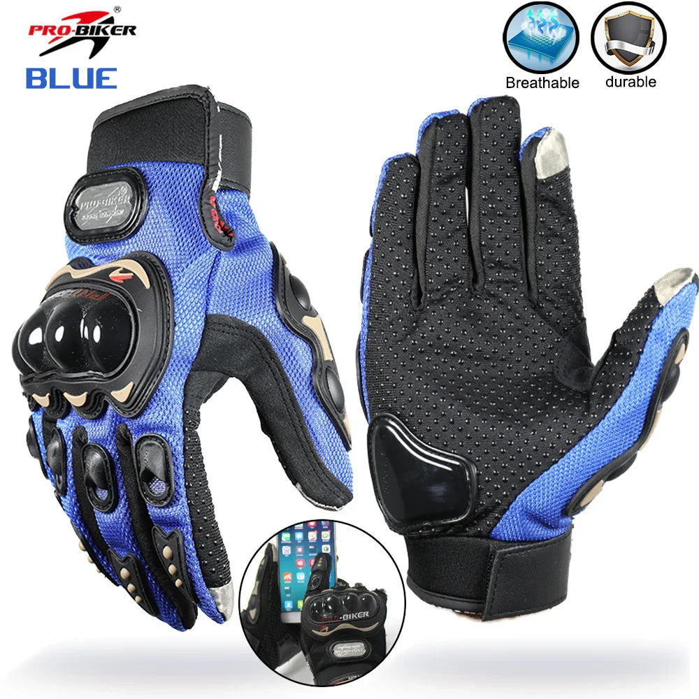 Racing Motorcycle Gloves with Protection