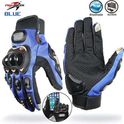 Racing Motorcycle Gloves with Protection